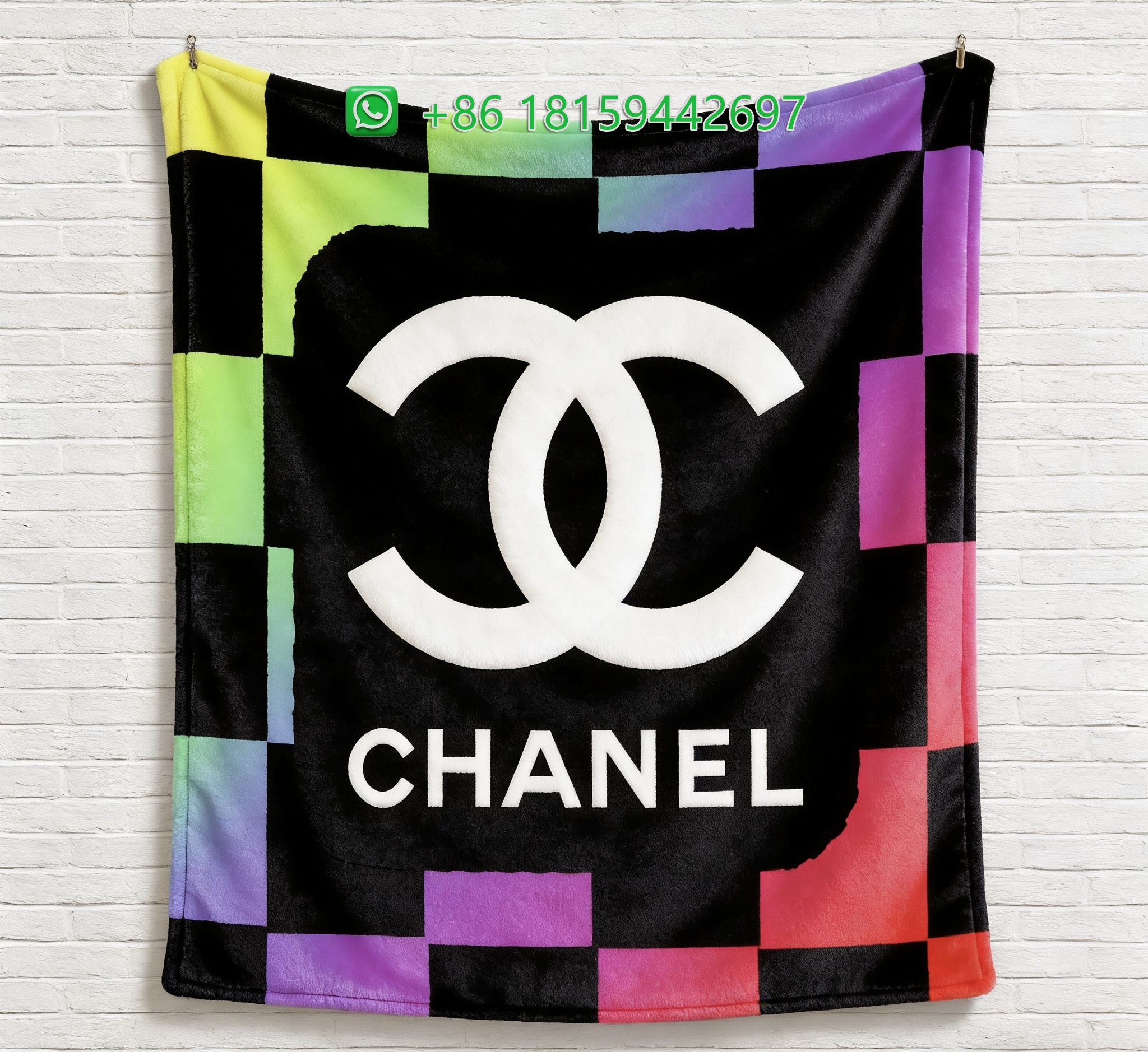 Chanel Throw Blankets